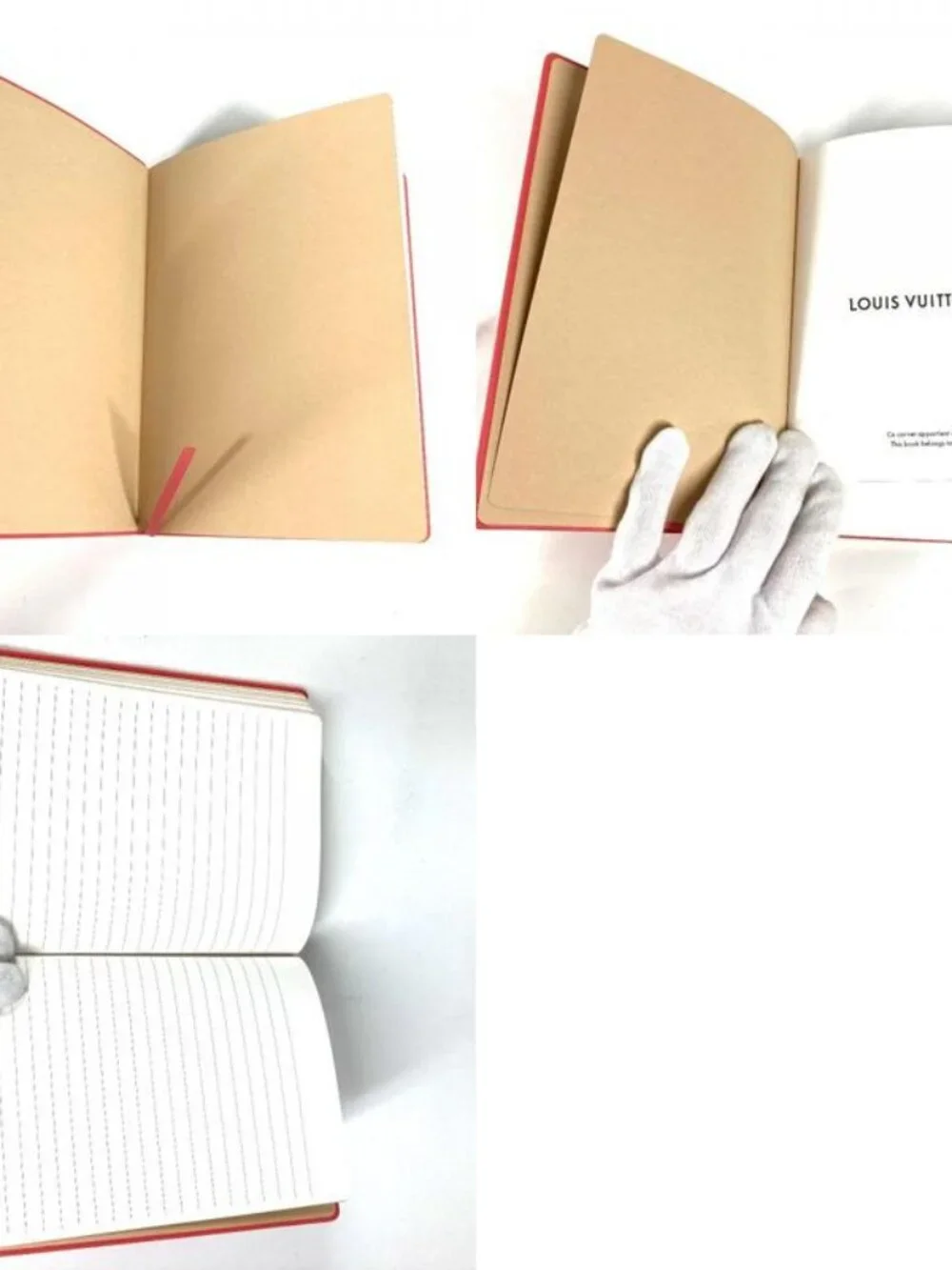 Louis Vuitton Notebook Cahiers Clemence Vivienne Leather Pink